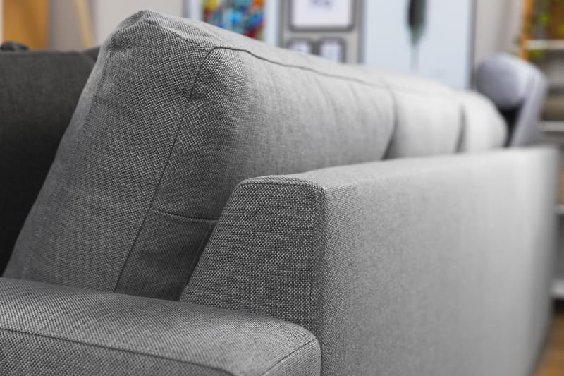 Crazy 7-sits Vändbar L-formad XX-Large Hörnsoffa i Tyg - Grå - Möbler - Vardagsrum - Soffor - Hörnsoffor