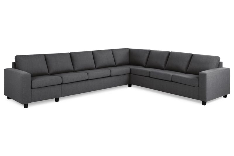 Crazy 7-sits Vändbar L-formad XX-Large Hörnsoffa i Tyg - Mörkgrå - Möbler - Vardagsrum - Soffor - Hörnsoffor