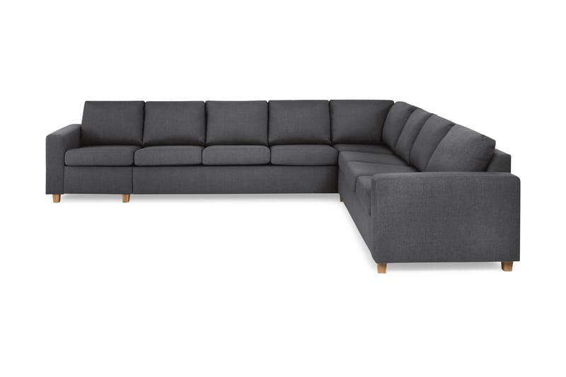 Crazy 7-sits Vändbar L-formad XX-Large Hörnsoffa i Tyg - Mörkgrå - Möbler - Vardagsrum - Soffor - Hörnsoffor