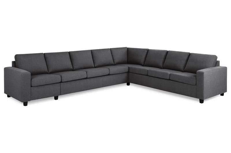 Crazy 7-sits Vändbar L-formad XX-Large Hörnsoffa i Tyg - Mörkgrå - Möbler - Vardagsrum - Soffor - Hörnsoffor