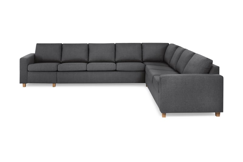 Crazy 7-sits Vändbar L-formad XX-Large Hörnsoffa i Tyg - Mörkgrå - Möbler - Vardagsrum - Soffor - Hörnsoffor