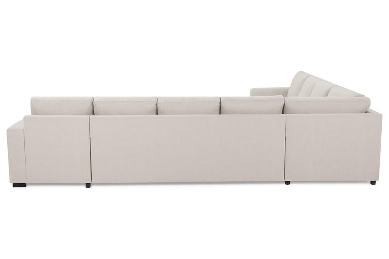 Crazy 7-sits Vändbar U-formad XX-Large Hörnsoffa med divan i Tyg - Beige - Möbler - Vardagsrum - Soffor - Hörnsoffor