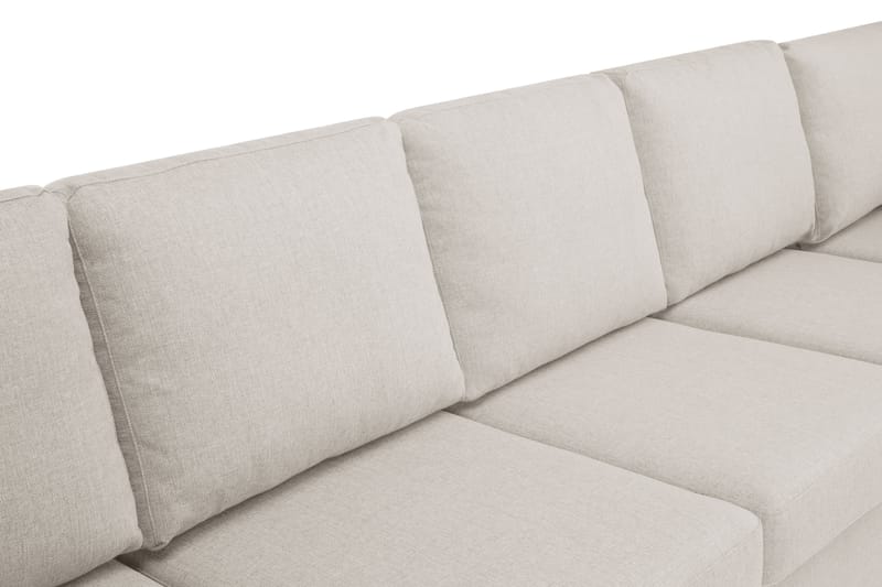 Crazy 7-sits Vändbar U-formad XX-Large Hörnsoffa med divan i Tyg - Beige - Möbler - Vardagsrum - Soffor - Hörnsoffor