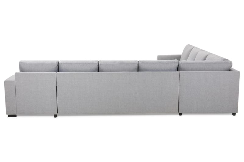 Crazy 7-sits Vändbar U-formad XX-Large Hörnsoffa med divan i Tyg - Grå - Möbler - Vardagsrum - Soffor - Hörnsoffor