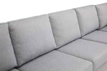 Crazy 7-sits Vändbar U-formad XX-Large Hörnsoffa med divan i Tyg - Grå - Möbler - Vardagsrum - Soffor - Hörnsoffor