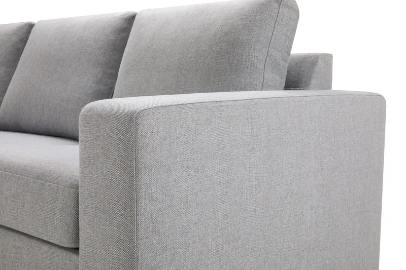 Crazy 7-sits Vändbar U-formad XX-Large Hörnsoffa med divan i Tyg - Grå - Möbler - Vardagsrum - Soffor - Hörnsoffor