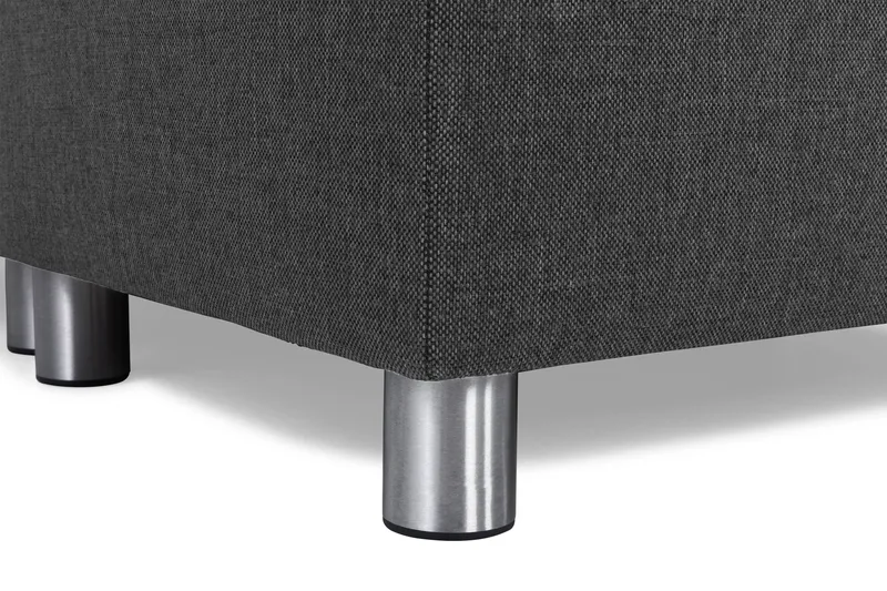 Crazy 7-sits Vändbar U-formad XX-Large Hörnsoffa med divan i Tyg - Mörkgrå / Antracit - Möbler - Vardagsrum - Soffor - Hörnsoffor