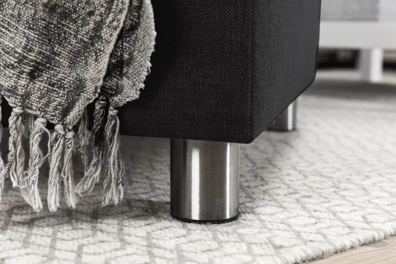 Crazy 7-sits Vändbar U-formad XX-Large Hörnsoffa med divan i Tyg - Mörkgrå / Antracit - Möbler - Vardagsrum - Soffor - Hörnsoffor