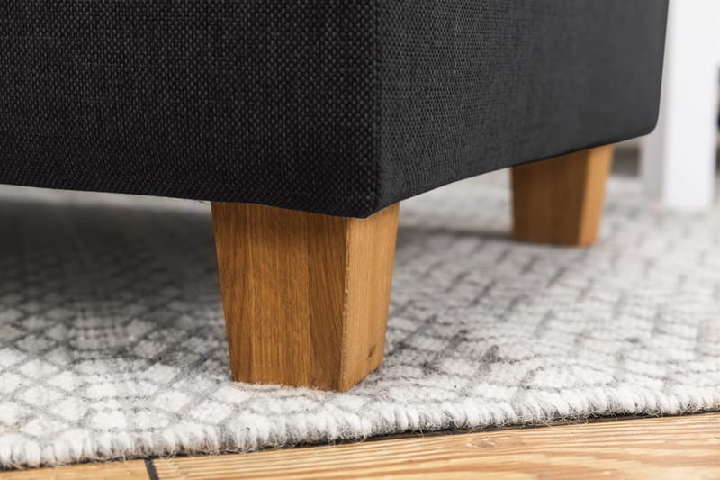 Crazy 7-sits Vändbar U-formad XX-Large Hörnsoffa med divan i Tyg - Mörkgrå / Antracit - Möbler - Vardagsrum - Soffor - Hörnsoffor