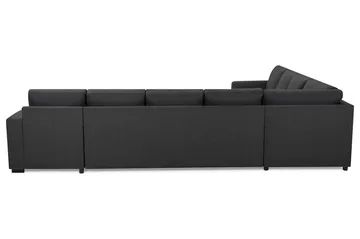 Crazy 7-sits Vändbar U-formad XX-Large Hörnsoffa med divan i Tyg - Mörkgrå - Möbler - Vardagsrum - Soffor - Hörnsoffor