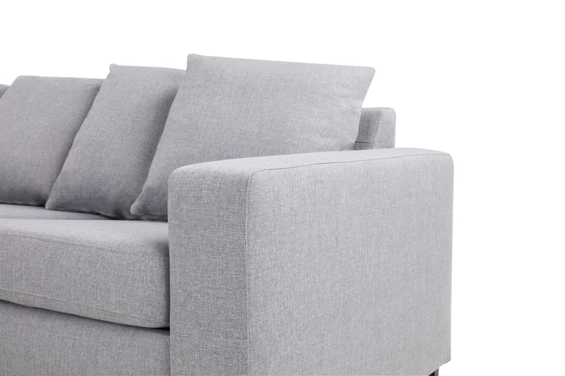 Crazy 7-sits Vänstervänd U-formad XX-Large Hörnsoffa med divan i Tyg - Grå - Möbler - Vardagsrum - Soffor - Hörnsoffor