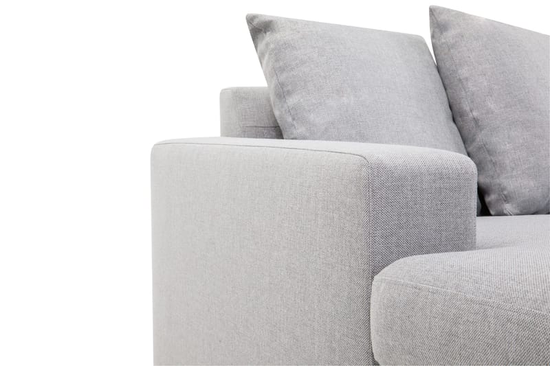 Crazy 7-sits Vänstervänd U-formad XX-Large Hörnsoffa med divan i Tyg - Grå - Möbler - Vardagsrum - Soffor - Hörnsoffor