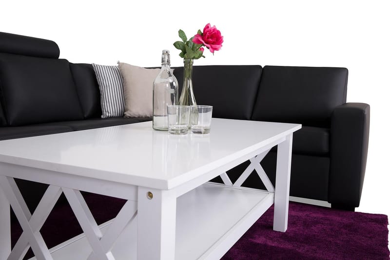 Crazy Hörnsoffa XL med Divan Vänster - Svart - Möbler - Vardagsrum - Soffor - Hörnsoffor