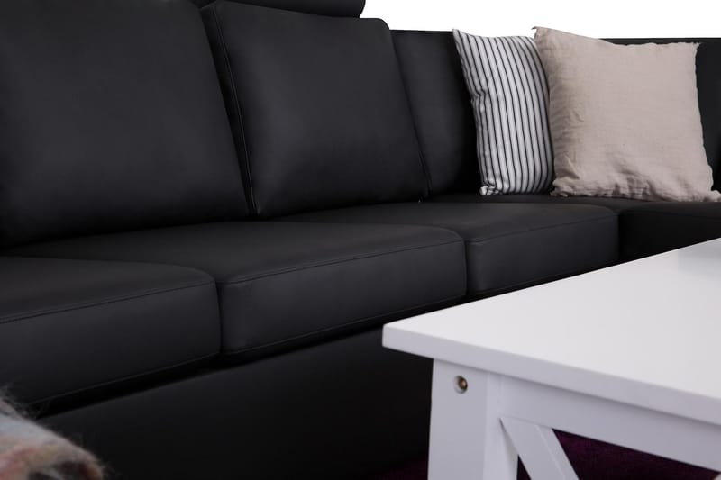 Crazy Hörnsoffa XL med Divan Vänster - Svart - Möbler - Vardagsrum - Soffor - Hörnsoffor