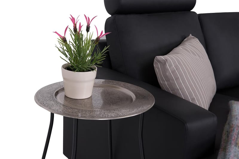 Crazy Hörnsoffa XL med Divan Vänster - Svart - Möbler - Vardagsrum - Soffor - Hörnsoffor