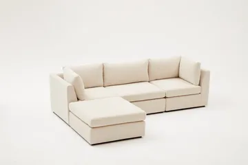 Deliones Hörnsoffa 3-sits - Beige - Möbler - Vardagsrum - Soffor - Divansoffa & schäslong
