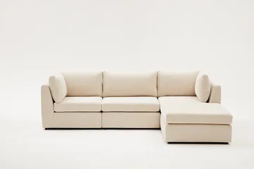 Deliones Hörnsoffa 3-sits - Beige - Möbler - Vardagsrum - Soffor - Divansoffa & schäslong