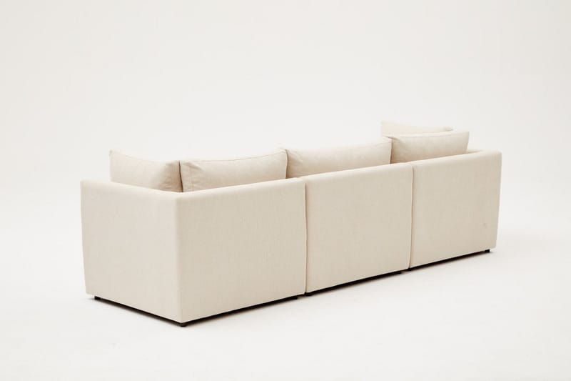 Deliones Hörnsoffa 3-sits - Beige - Möbler - Vardagsrum - Soffor - Divansoffa & schäslong