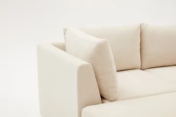 Deliones Hörnsoffa 3-sits - Beige - Möbler - Vardagsrum - Soffor - Divansoffa & schäslong