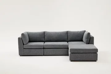 Deliones Hörnsoffa 3-sits - Ljusbrun - Möbler - Vardagsrum - Soffor - Divansoffa & schäslong