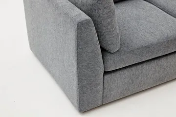 Deliones Hörnsoffa 3-sits - Ljusbrun - Möbler - Vardagsrum - Soffor - Divansoffa & schäslong