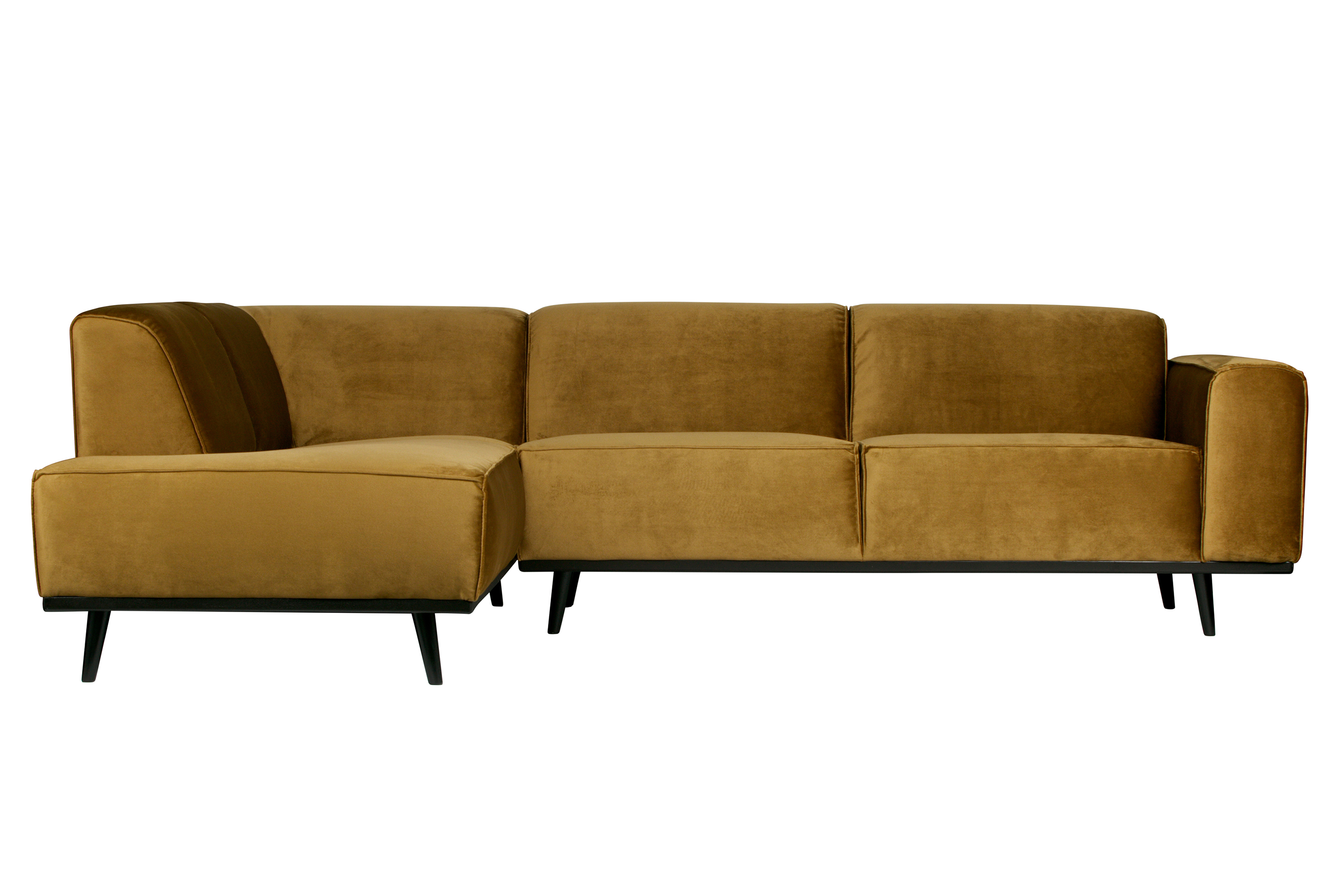 estado hörnsoffa vänster honungsgul -