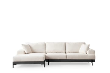Eti Hörnsoffa 3-sits - Vit - Möbler - Vardagsrum - Soffor - Divansoffa & schäslong