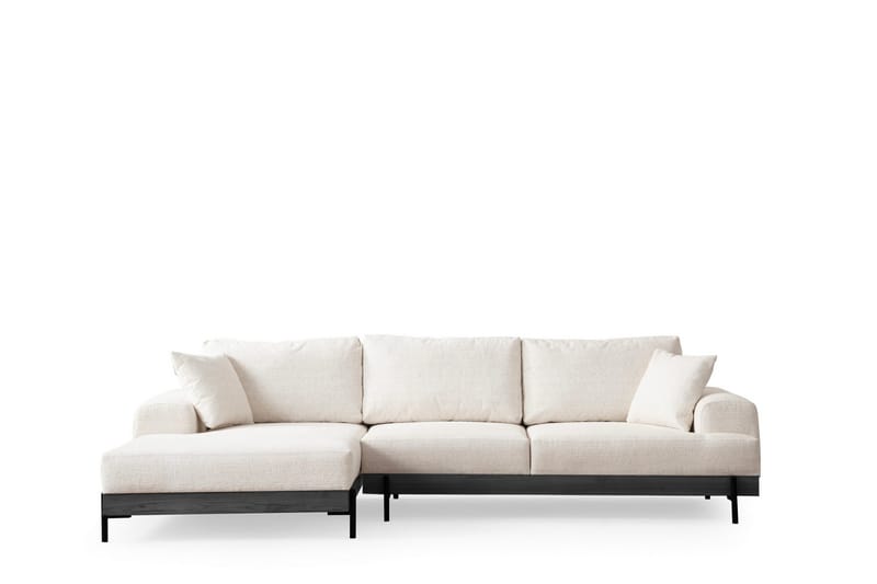 Eti Hörnsoffa 3-sits - Vit - Möbler - Vardagsrum - Soffor - Divansoffa & schäslong