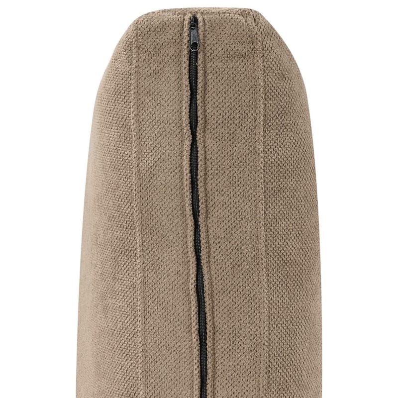 Hörnsoffa Flam - Brun, Svart/Högervänd/Polyester - Möbler - Vardagsrum - Soffor - Hörnsoffor