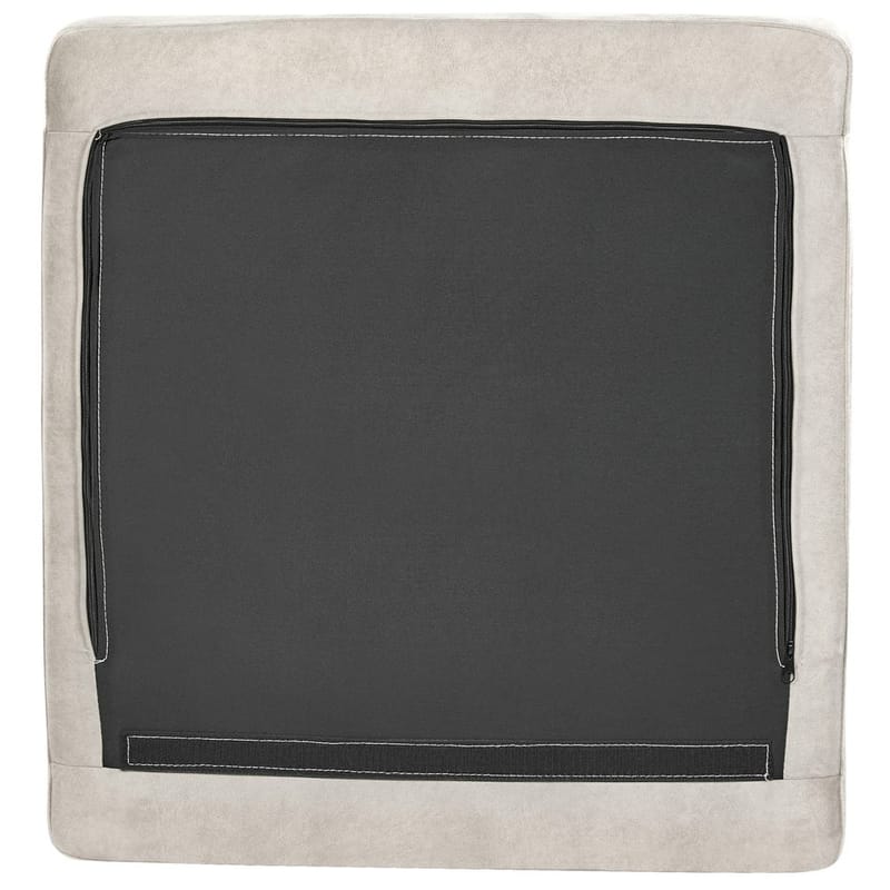 Hörnsoffa Flam - Grå, svart/Högervänd/Sammet - Möbler - Vardagsrum - Soffor - Hörnsoffor