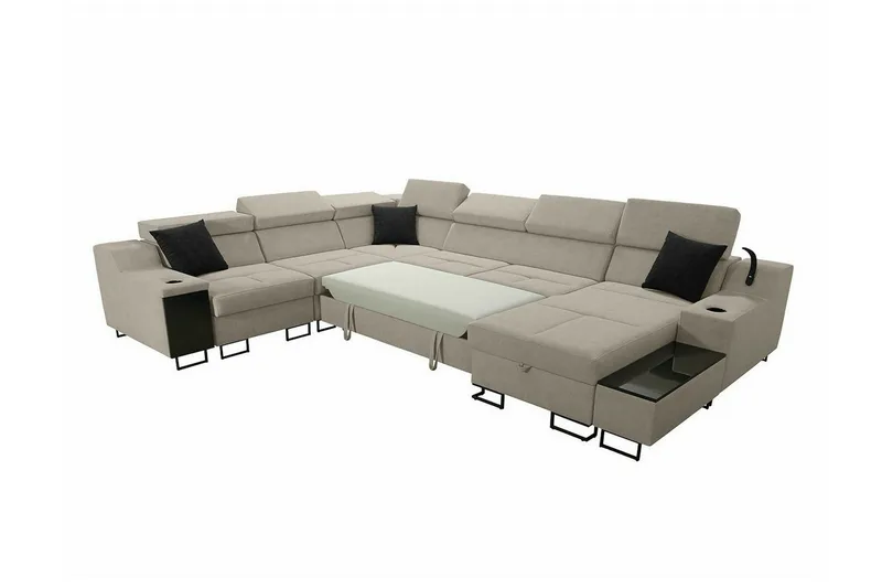 Galbally 5-sits Hörnsoffa Dark blue - Möbler - Vardagsrum - Soffor - Hörnsoffor