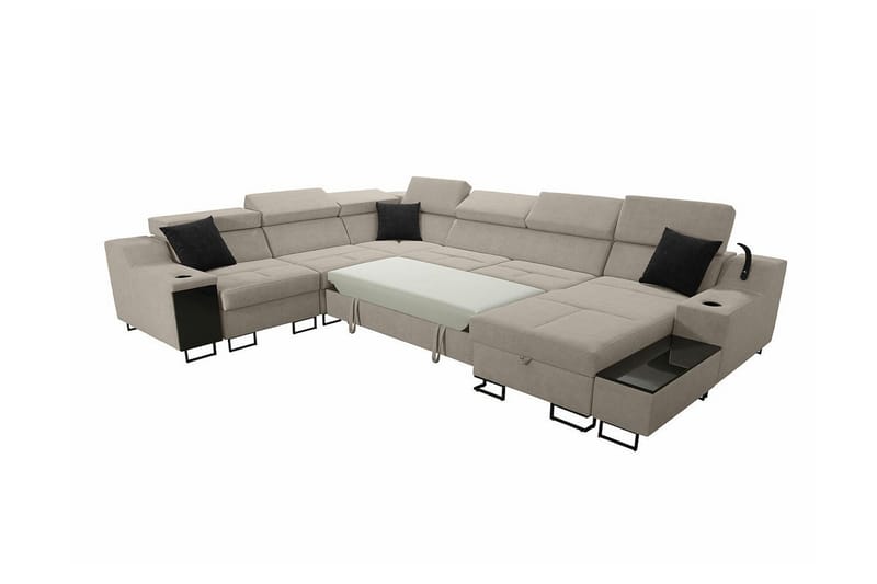 Galbally 5-sits Hörnsoffa Dark green - Möbler - Vardagsrum - Soffor - Hörnsoffor