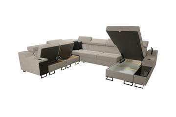 Galbally 5-sits Hörnsoffa - Möbler - Vardagsrum - Bäddsoffor - Hörnbäddsoffa