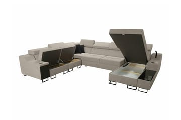 Galbally 5-sits Hörnsoffa - Möbler - Vardagsrum - Bäddsoffor - Hörnbäddsoffa