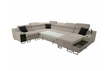 Galbally 5-sits Hörnsoffa - Möbler - Vardagsrum - Bäddsoffor - Hörnbäddsoffa