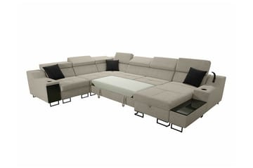 Galbally 5-sits Hörnsoffa - Möbler - Vardagsrum - Bäddsoffor - Hörnbäddsoffa