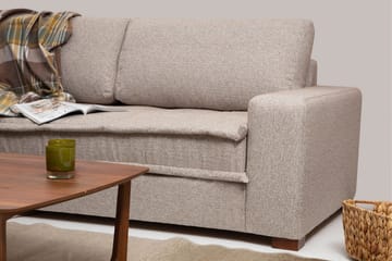 Gladfield Divansoffa 3-sits - Beige - Möbler - Vardagsrum - Soffor - Divansoffa & schäslong