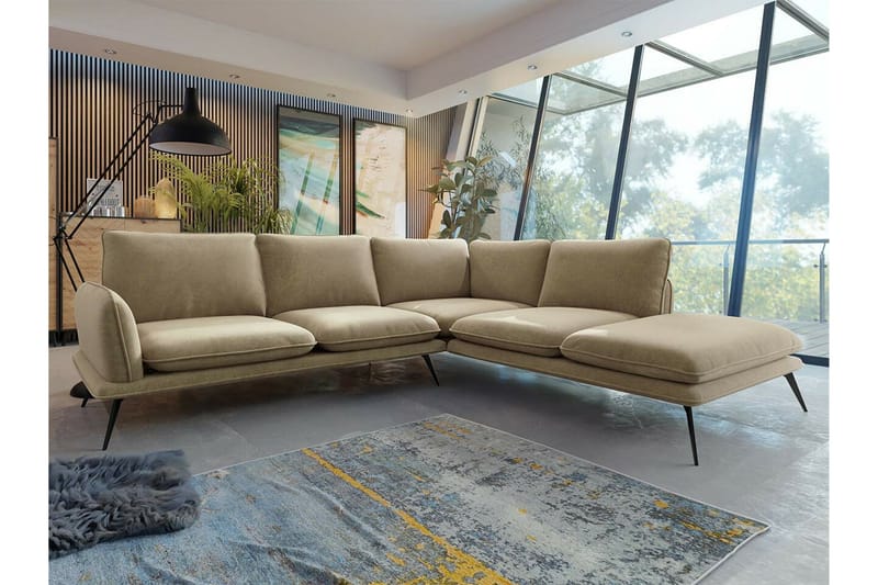Graystone 4-sits Hörnsoffa beige - Möbler - Vardagsrum - Soffor - Hörnsoffor