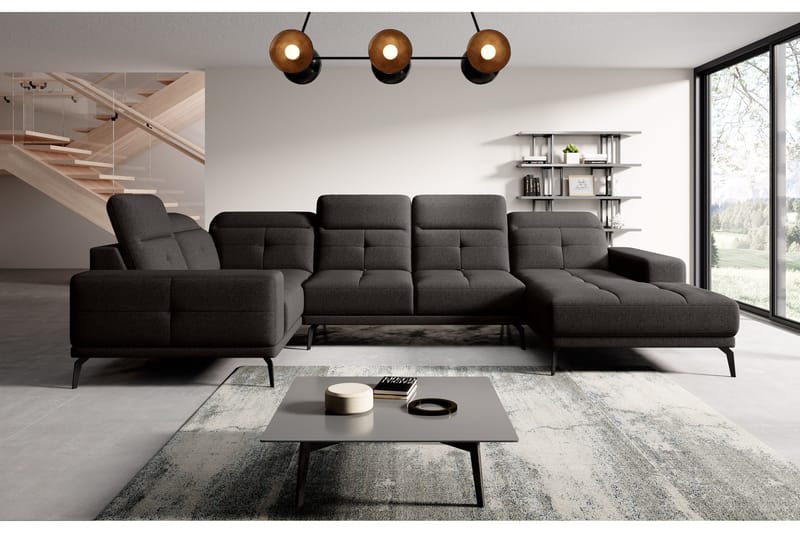 Hagglund Hörnsoffa m. Divan - Brun - Möbler - Vardagsrum - Soffor - Hörnsoffor