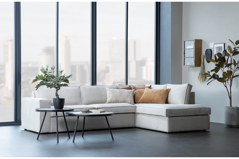 Hearness 3-Sits Soffa med Schäslong Höger - Beige - Möbler - Vardagsrum - Soffor - Hörnsoffor