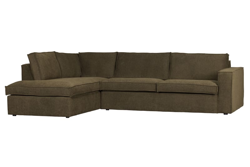 Hearness 3-Sits Soffa med Schäslong Vänster - Grön - Möbler - Vardagsrum - Soffor - Hörnsoffor