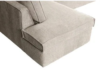 Hearness 3-Sits Soffa med Schäslong Vänster - Natur - Möbler - Vardagsrum - Soffor - Divansoffa & schäslong