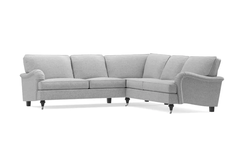 Howard Classic 6-sits L-formad Hörnsoffa i Tyg - Grå - Möbler - Vardagsrum - Soffor - Hörnsoffor
