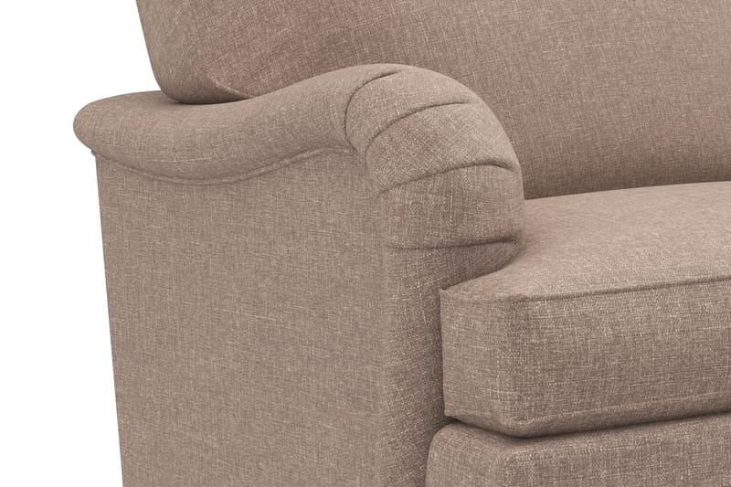 Howard Classic 6-sits L-formad Hörnsoffa i Tyg - Mörkbeige - Möbler - Vardagsrum - Soffor - Hörnsoffor