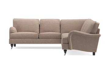 Howard Classic 6-sits L-formad Hörnsoffa i Tyg - Mörkbeige - Möbler - Vardagsrum - Soffor - Hörnsoffor