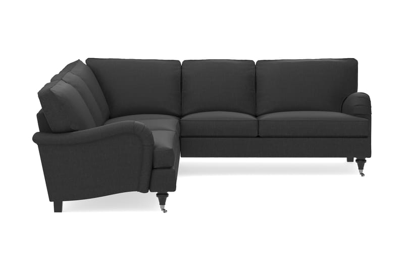 Howard Classic 6-sits L-formad Hörnsoffa i Tyg - Mörkgrå - Möbler - Vardagsrum - Soffor - Hörnsoffor
