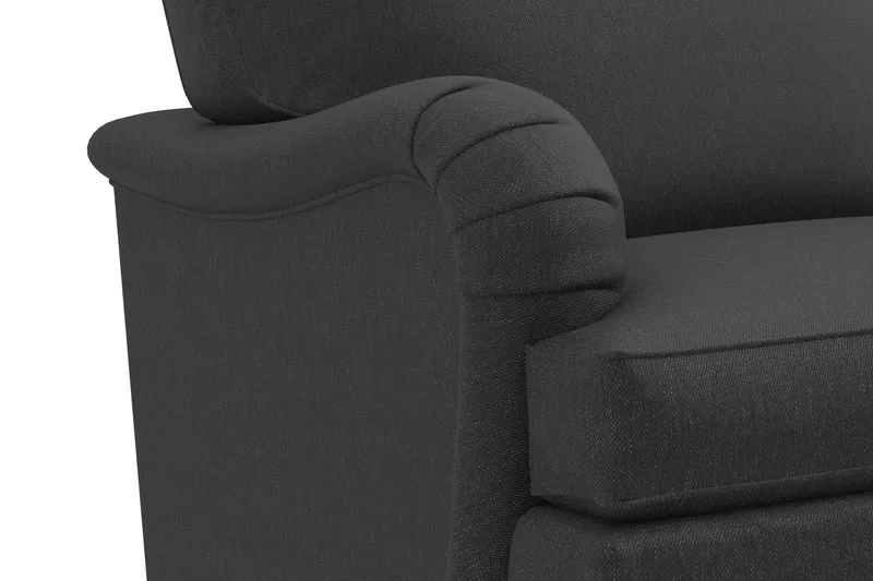 Howard Classic 6-sits L-formad Hörnsoffa i Tyg - Mörkgrå - Möbler - Vardagsrum - Soffor - Hörnsoffor