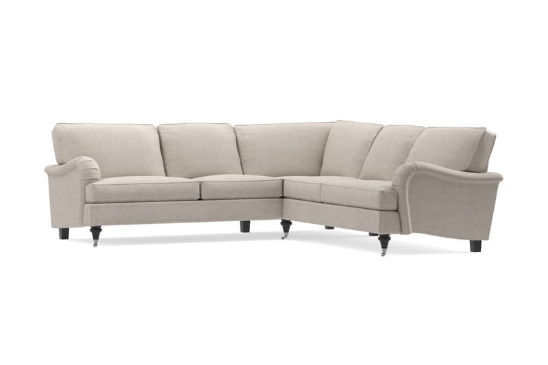 HOWARD Classic Hörnsoffa 3+3 - Beige - Möbler - Vardagsrum - Soffor - Hörnsoffor