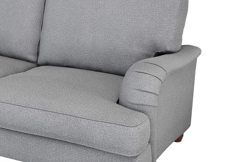 Howard Lyx 6-sits Högervänd L-formad Hörnsoffa i Tyg - Ljusgrå - Möbler - Vardagsrum - Soffor - Hörnsoffor