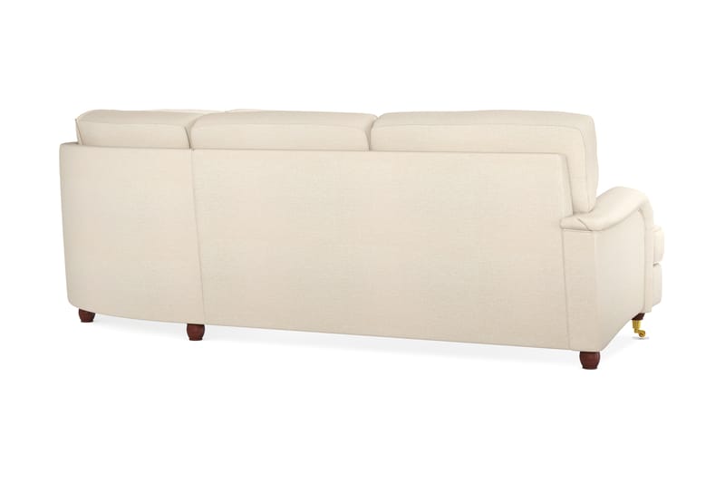 Howard Lyx 6-sits Vänstervänd L-formad Hörnsoffa i Tyg - Beige - Möbler - Vardagsrum - Soffor - Hörnsoffor